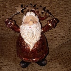 Gold/Bronze Santa